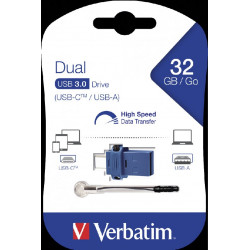VERBATIM Store 'n' Go Dual Drive 32GB USB 3.0/USB-C
