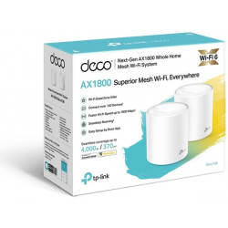 TP-Link Deco X20(2-pack) - AX1800 Meshový Wi-Fi 6 systém pro chytré domácnosti - HomeCare - (2-pack)