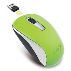 GENIUS Wireless myš NX-7005, USB, zelená, 1200dpi, BlueEye