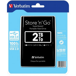 VERBATIM Store'n'Go 2TB Black (53177)