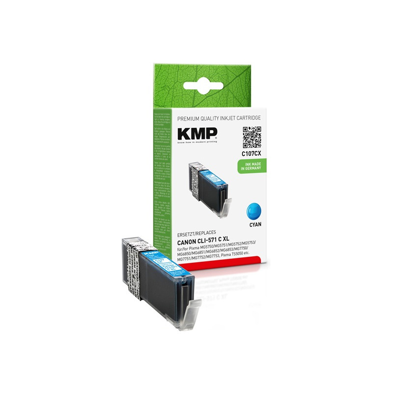 KMP C107CX (CLI-571C XL)