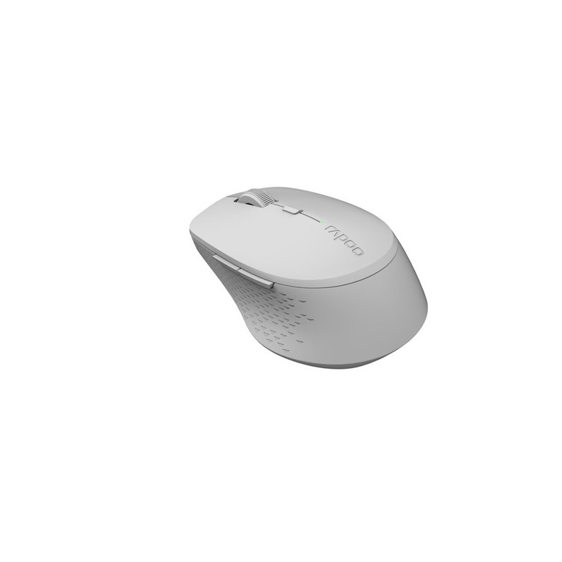 Rapoo M300 (Silent) myš světle šedá