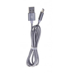 ALI datový kabel USB-C,šedý DAKT004