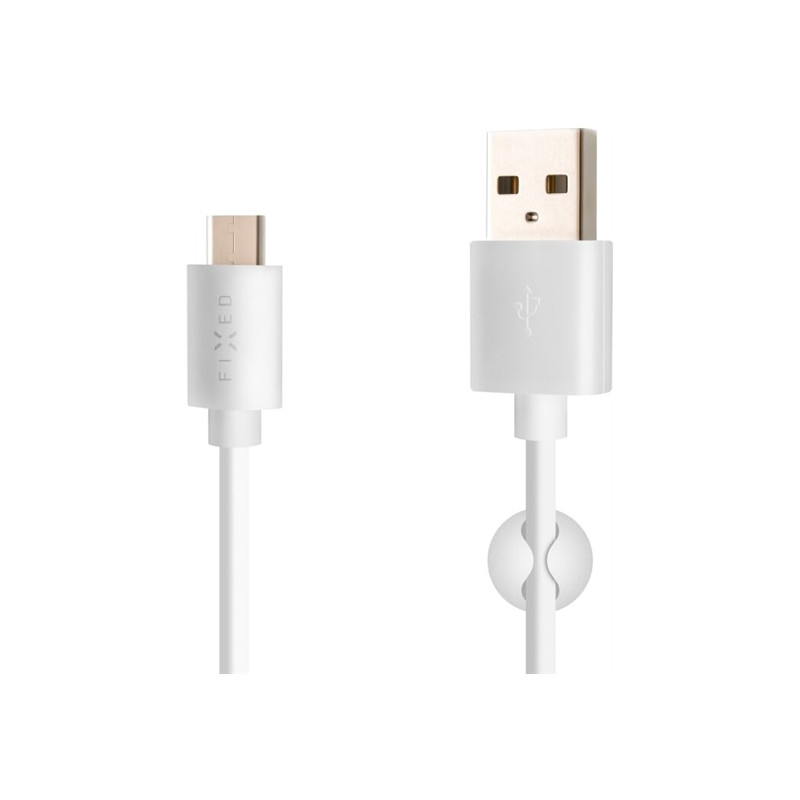 FIXED 1m USB-C kabel, bílý FIXD-UC-WH